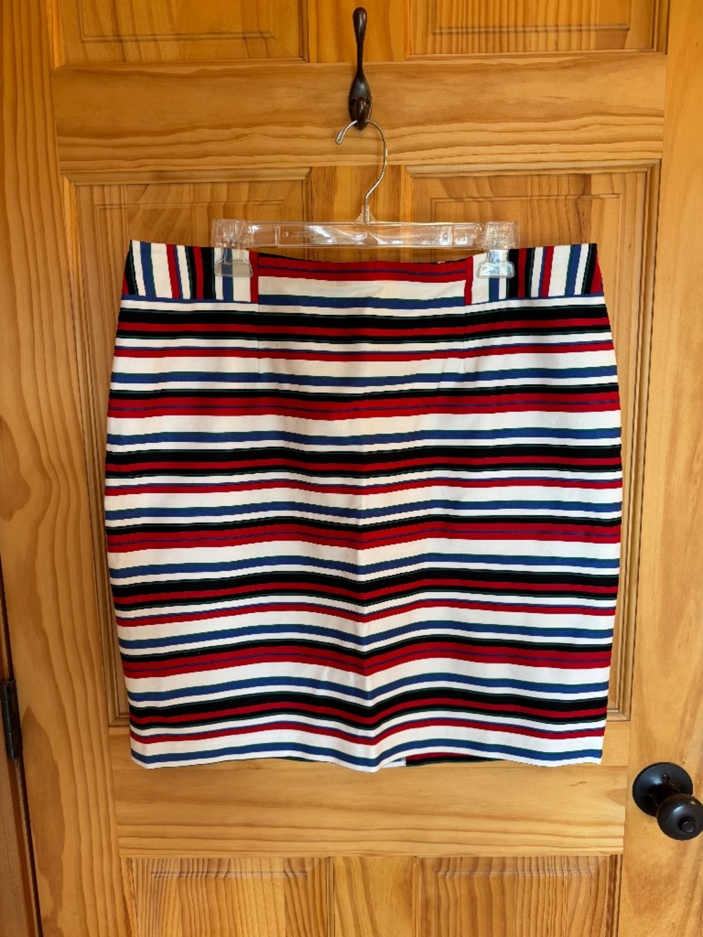 Red white and blue Pepperberry skirt, size 10 US/14 UK